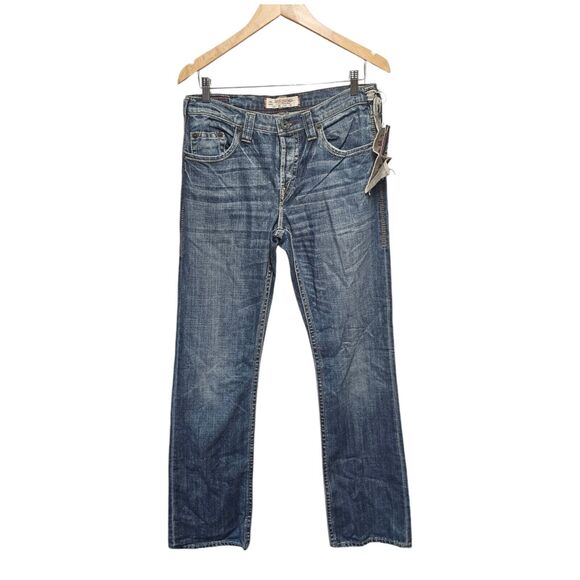 Western Glove Works Jeans 1921 Straight Leg Jeans Men's 30X34  Button Fly - Picture 2 of 5